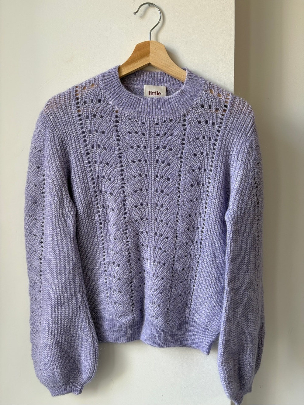 Aritzia Little Moon Gardenia Sweater
